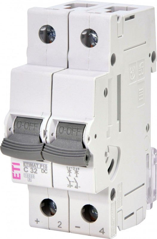 intrerupator de circuit etimat p10-dc 2p c32 001903233